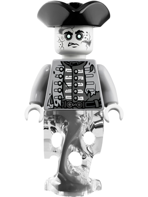 LEGO Minifigure-Officer Santos-Pirates of the Caribbean-POC040-Creative Brick Builders
